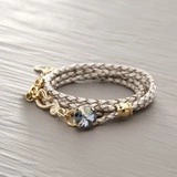 Biały, przezroczysty